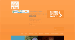 Desktop Screenshot of coralspringsmuseum.org